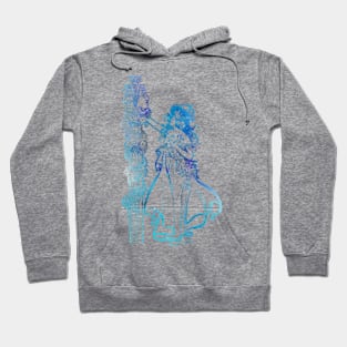 Daydreamer in Blue Hoodie